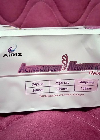TİENS Airiz Günlük Ped 30'lu 2 paket - Görsel 5
