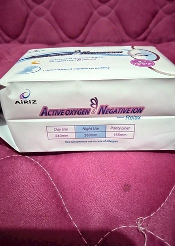 TİENS AiRiZ Gece Kullanımlık Yumuşak Pamuklu Hijyenik GECE PEDİ - Görsel 3