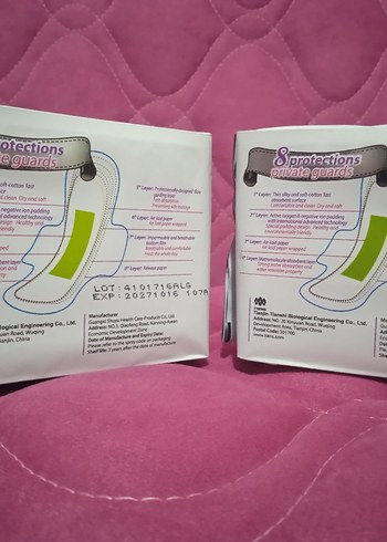 TİENS AİRİZ 2 PKT GÜNDÜZ PEDİ (1 PKTTE 10 ADET VARDIR) - Görsel 3