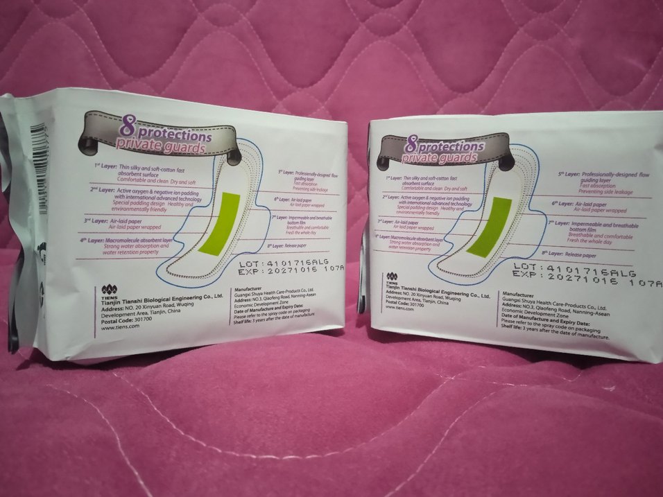 TİENS AİRİZ 2 PKT GÜNDÜZ PEDİ (1 PKTTE 10 ADET VARDIR) - Görsel 3