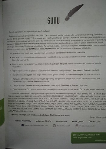 TYT-AYT Geometri Soru Bankası bilgi sarmal yayınları - Görsel 5