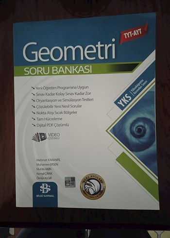 TYT-AYT Geometri Soru Bankası bilgi sarmal yayınları - Görsel 2