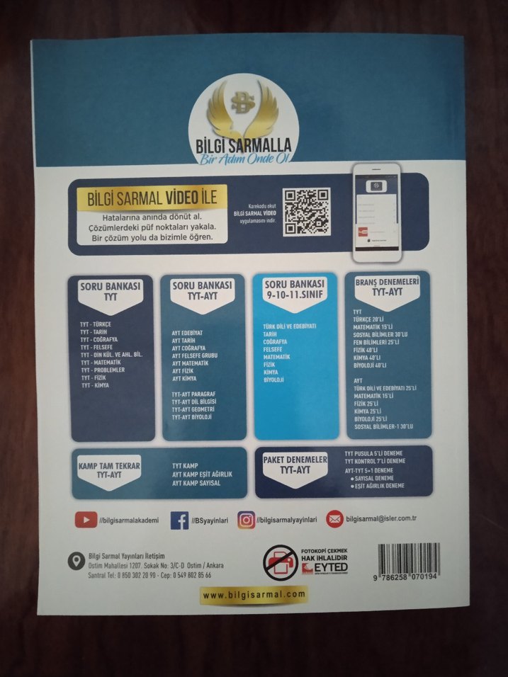 TYT-AYT Geometri Soru Bankası bilgi sarmal yayınları - Görsel 3