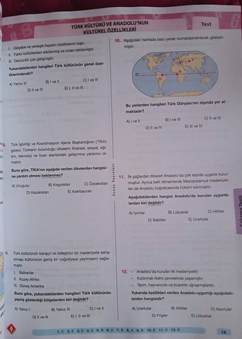 AYT Coğrafya soru bankası dm serisi 2.modül - Görsel 6