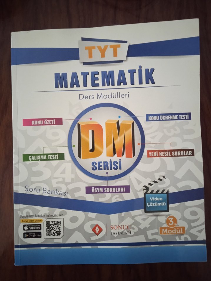 TYT Matematik soru bankası dm serisi 3.modül - Görsel 2