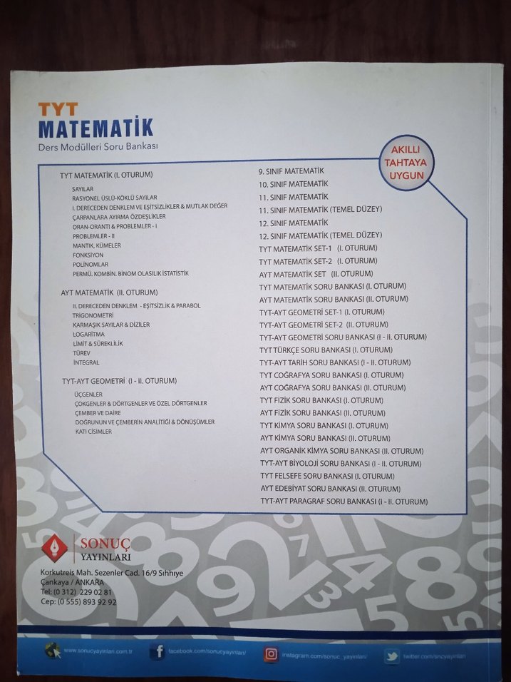 TYT Matematik soru bankası dm serisi 3.modül - Görsel 3