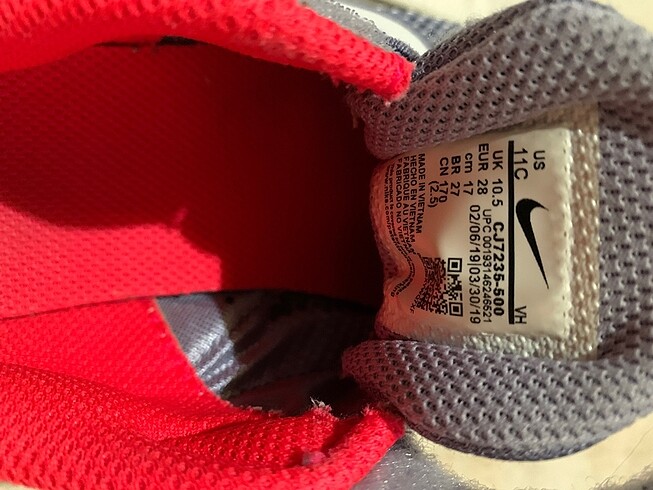 28 Beden Nike 28 numara sifir gibi Downshifter