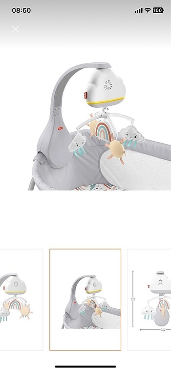 Beden Fisher price mutlu gökyüzü dönence