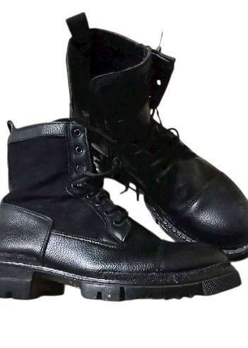 Siyah Bağcıklı Erkek Postal Bot - Görsel 3