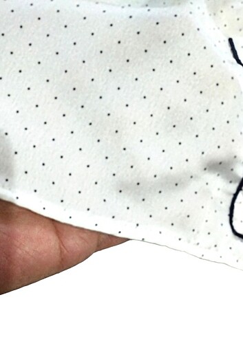 Mango MANGO NOKTA DESENLİ CEPLİ BLUZ