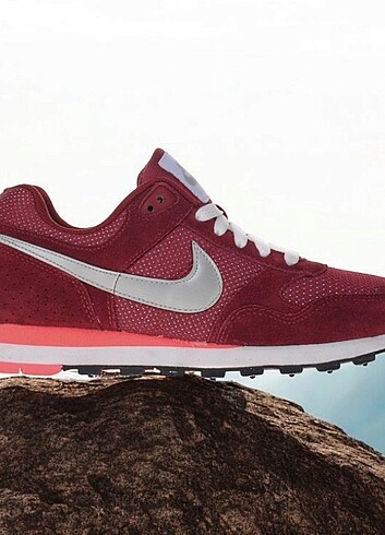 36 Beden bordo Renk NİKE RODE SNEAKERS ORİJİNALL 