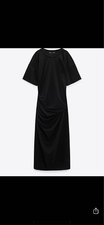 Siyah Kadın Zara Elbise