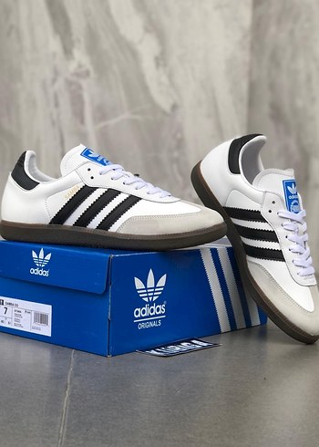 Adidas Beyaz Siyah Spor Ayakkabı