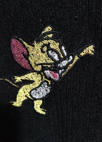 s Beden siyah Renk Tom ve jerry tunik