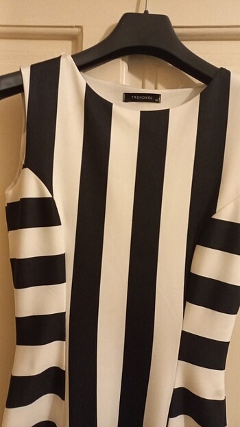 Trendyol & Milla Çok şık zebra elbise