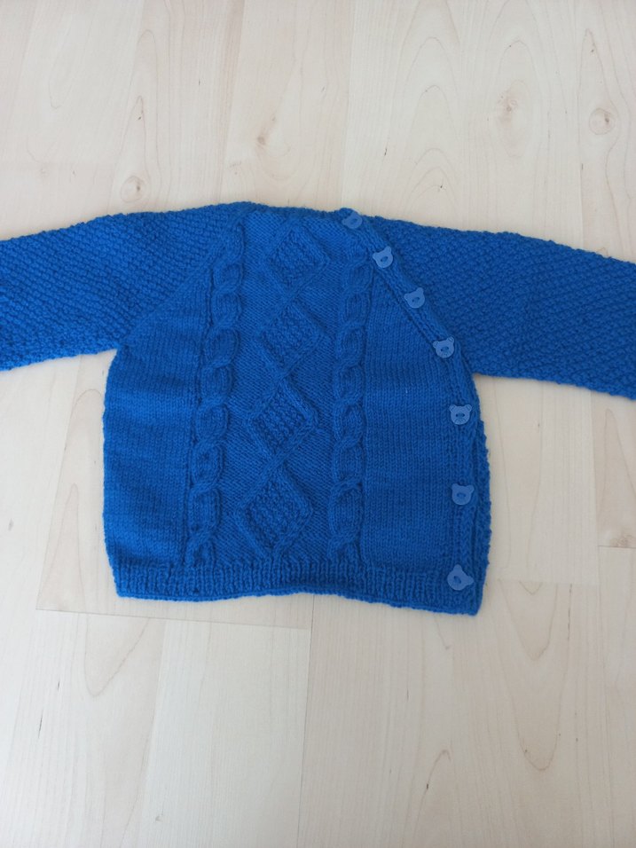 Diger Erkek Çocuk Örgü Süveter ve Hırka Seti - Görsel 4