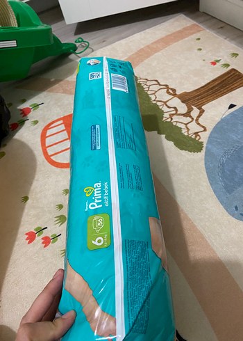 6 Beden: 16+ kg Beden Renk Prima Aktif Bebek 6 Numara 56Adet Fırsat Paketi