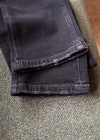 10 Yaş Beden Gri Erkek Çocuk Denim Pantolon