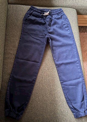 Erkek Çocuk Elastik Bel Mavi Kot Pantolon