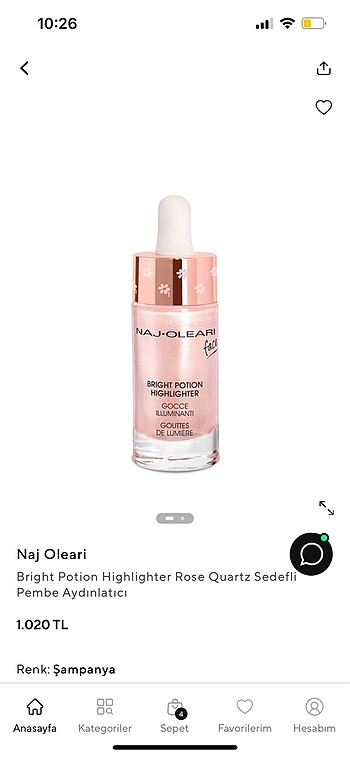 Naj Oleari highlighter