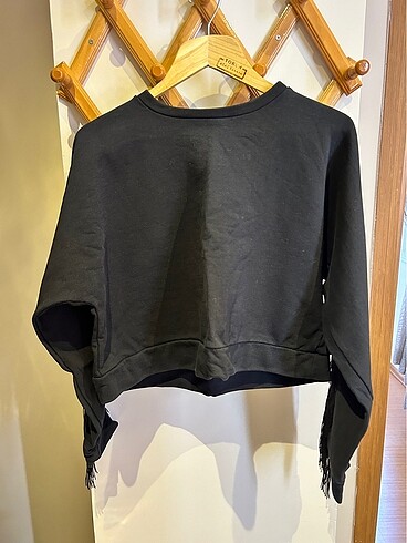 m Beden siyah Renk Mavi Sweatshirt