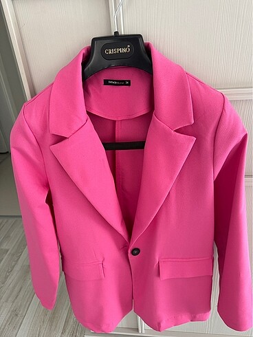Pembe blazer