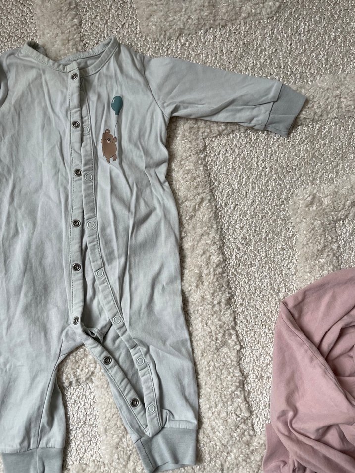 Pamuklu Uzun Kollu Bebek Tulum - Görsel 5