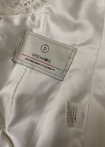 Dantel Gelinlik Dreamon Nişan Nikah Evden Çıkış After Gelinliği - Görsel 6