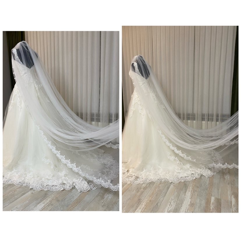 Vitrin Gelinliği Temiz Tam Takım Dantel Şıklığı 34 Beden - Görsel 5