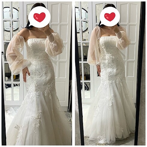 #olegcassini #balıkgelinlik #gelinlik 34-36-38 beden - Görsel 3