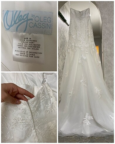 #olegcassini #balıkgelinlik #gelinlik 34-36-38 beden - Görsel 6