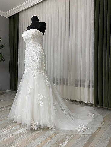 #olegcassini #balıkgelinlik #gelinlik 34-36-38 beden - Görsel 9