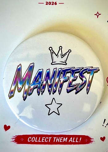 Renkli Manifest 2026 Acacak Magnet