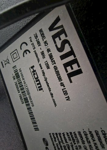 Vestel 4k Smart 49 inç LED TV - Görsel 4