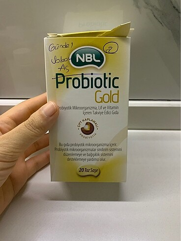 Takviye probiotic