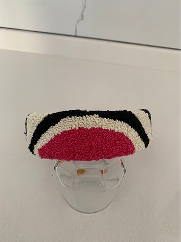 Diğer Punch taç zebra model sarı turuncu pembe