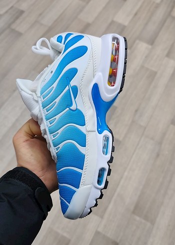 Nike Air Max plus Mavi Bağcıklı Erkek Spor Ayakkabı - Görsel 3