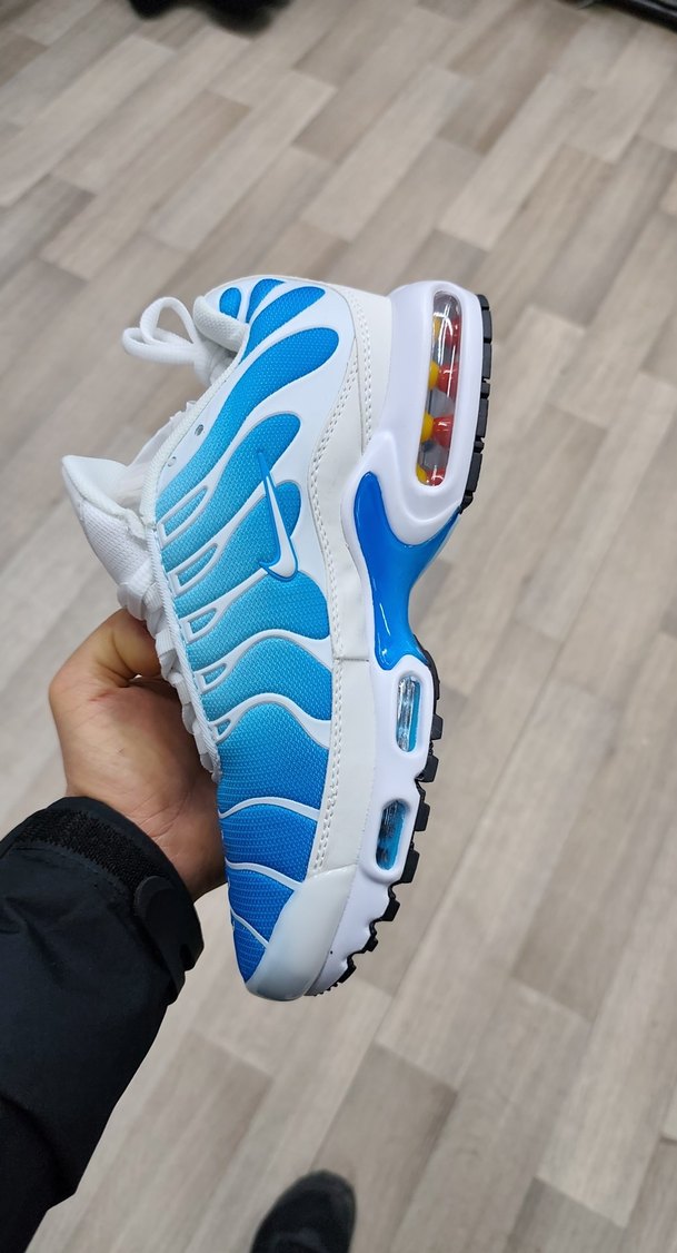 Nike Air Max plus Mavi Bağcıklı Erkek Spor Ayakkabı - Görsel 3