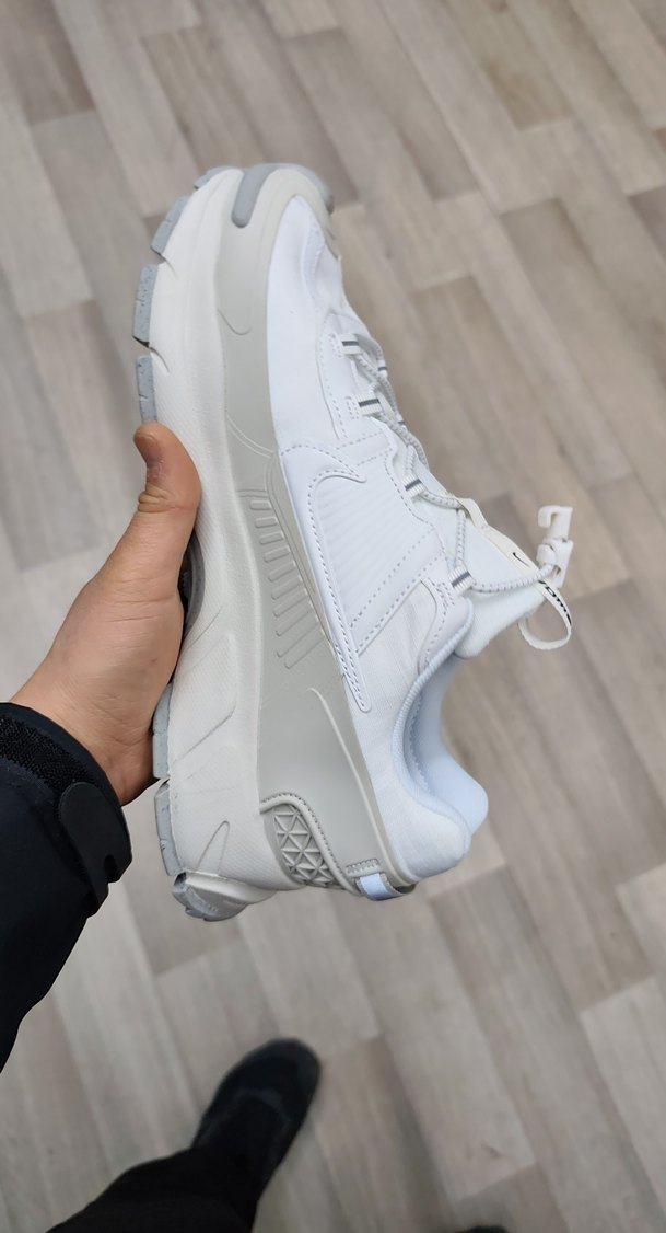 Nike zoom vomero roam Beyaz Gri Platform Topuklu Bağcıklı - Görsel 3