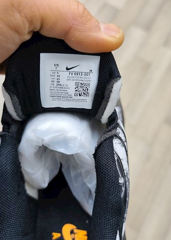 Nike Air Max plus Erkek Gri Bağcıklı Tie-Dye Sneakers - Görsel 5