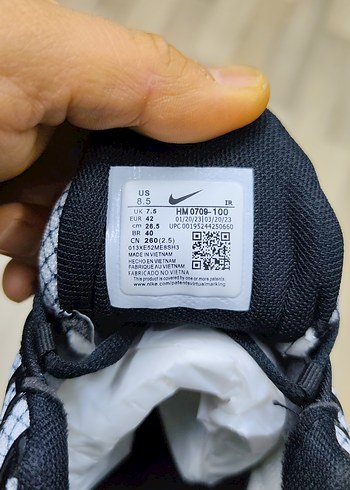 Nike Air Max plus Gri Yılan Desenli Bağcıklı Erkek Spor Ayakkabı - Görsel 5