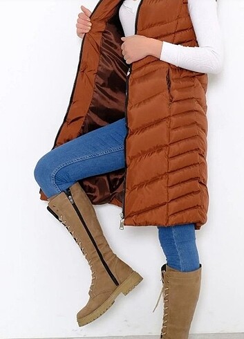 xl Beden bordo Renk Sisme mont