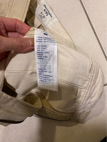 9 Yaş Beden Abercrombie şort klasik