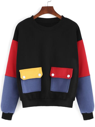 Mickey mouse renklerinde sweatshirt????