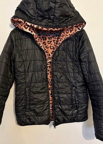 Koton çift taraflı Kadın Mont - Görsel 4