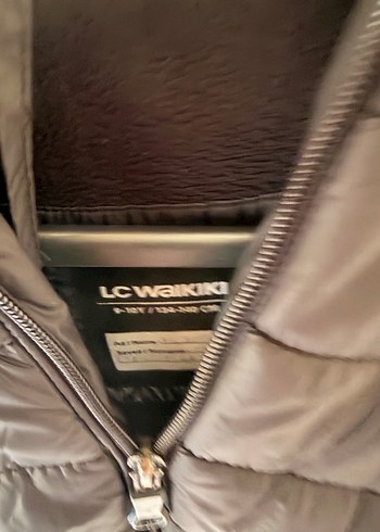 Erkek Çocuk Siyah Fermuarlı Mont - Görsel 3