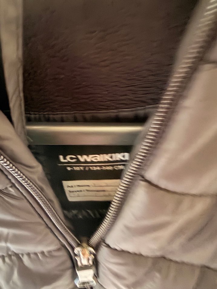 Erkek Çocuk Siyah Fermuarlı Mont - Görsel 3