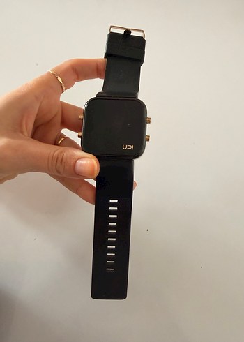Up whatch siyah kol saati - Görsel 2
