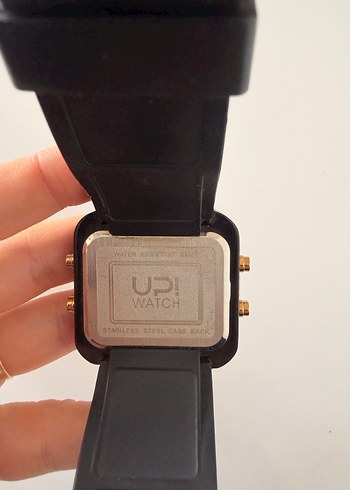 Up whatch siyah kol saati - Görsel 3