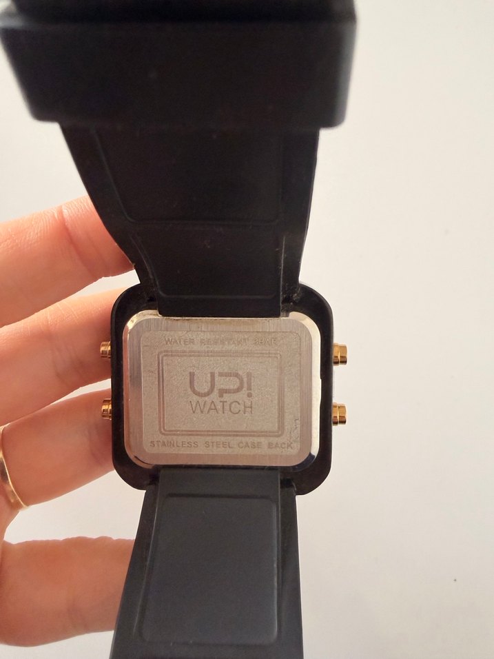 Up whatch siyah kol saati - Görsel 3